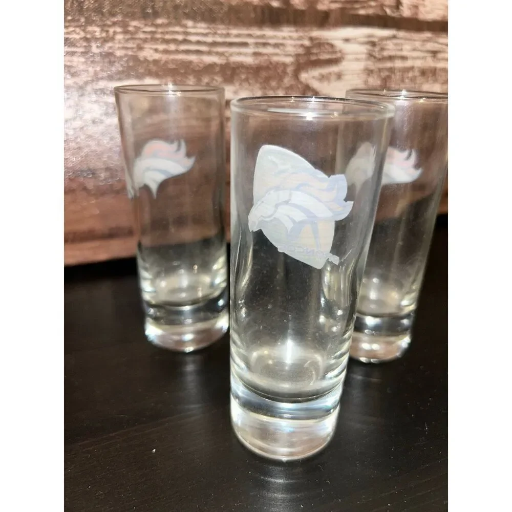 Broncos shot glasses 3Pc 04